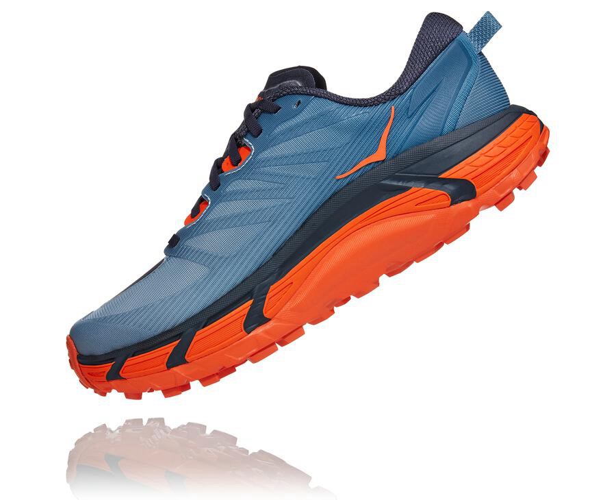 Hoka One One Trailsko Herre - Mafate Speed 3 - Blå - 180573GUM